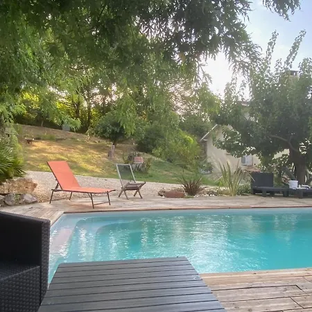 Apartmán Dependance Atypique 2chbres Parc Piscine *