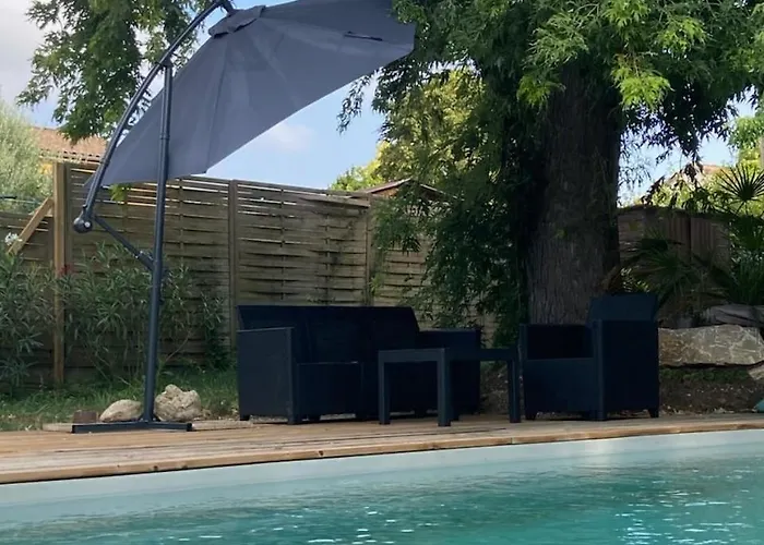 Dépendance Atypique 2chbres Parc Piscine Appartement